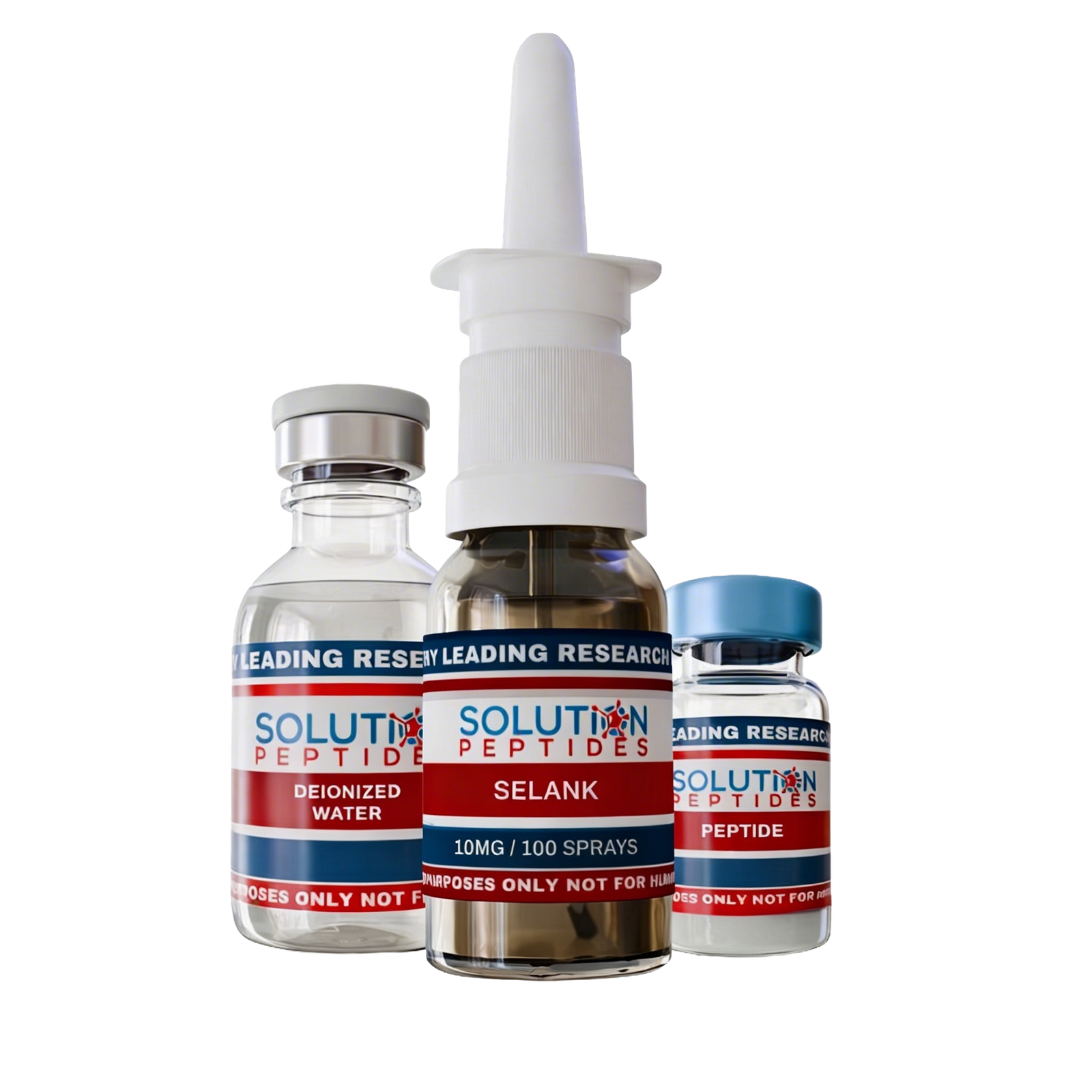 Selank 10mg (Current batch tested at 12mg) with Air Dispersal Kit