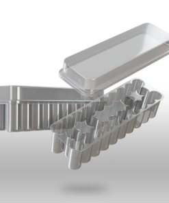 Plastic Storage Container for 24 Vials (2ml