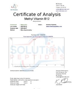 LIQUID – B12 (Methylcobalamin) (20ml)