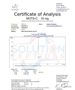 MOTS-C – 10mg