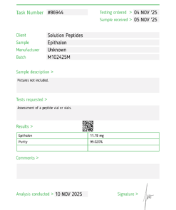 Epithalon – 10mg