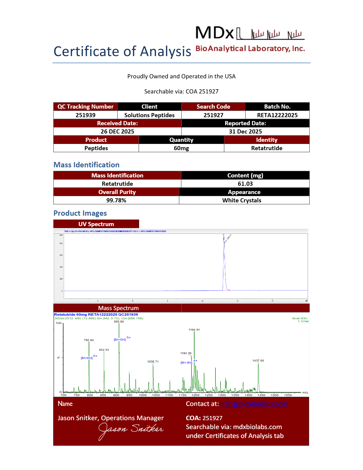 Peptide 3 (R) – 60mg Peptide 3 (R) – 60mg